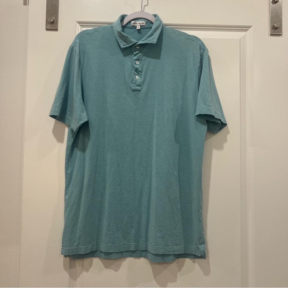 Peter Millar Teal Polo Shirt